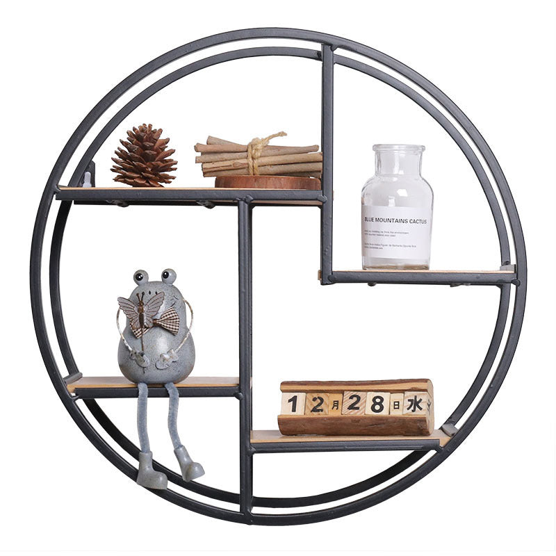  Iron Shelf Storage Rack for Organized Home Storage