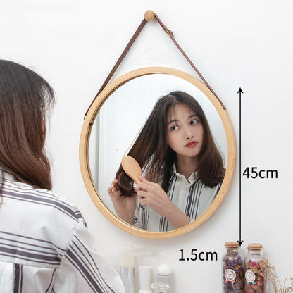 Nanzhu Bathroom Mirror | Elegant Bamboo Frame