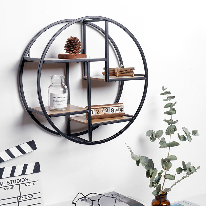  Iron Shelf Storage Rack for Organized Home Storage