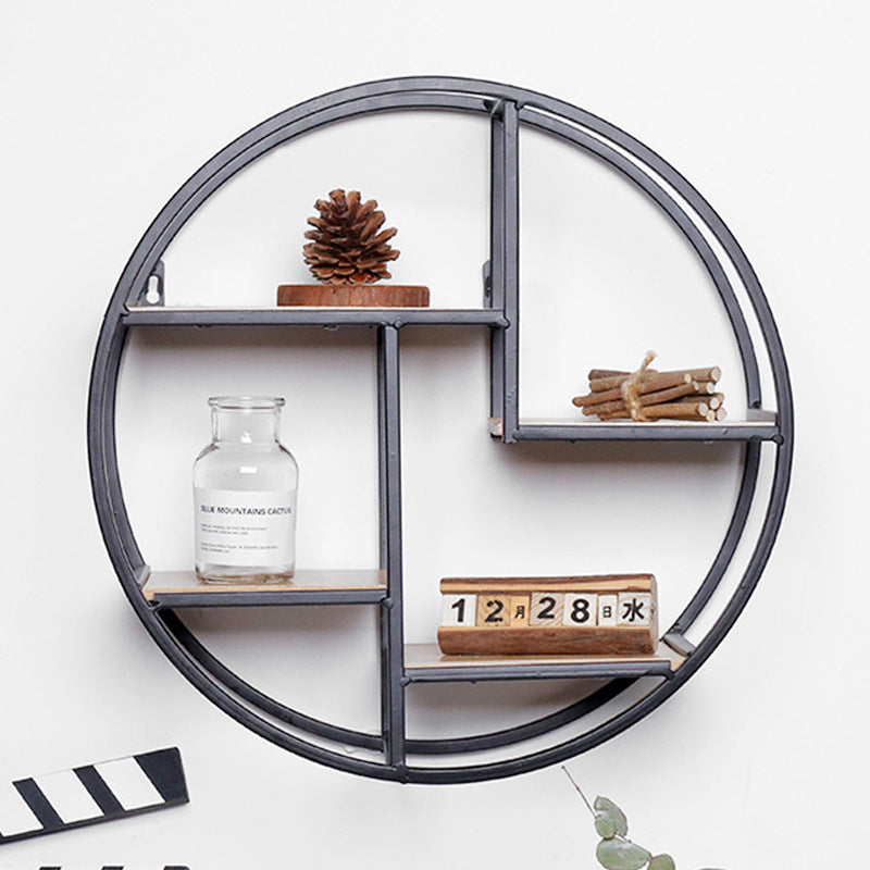  Iron Shelf Storage Rack for Organized Home Storage