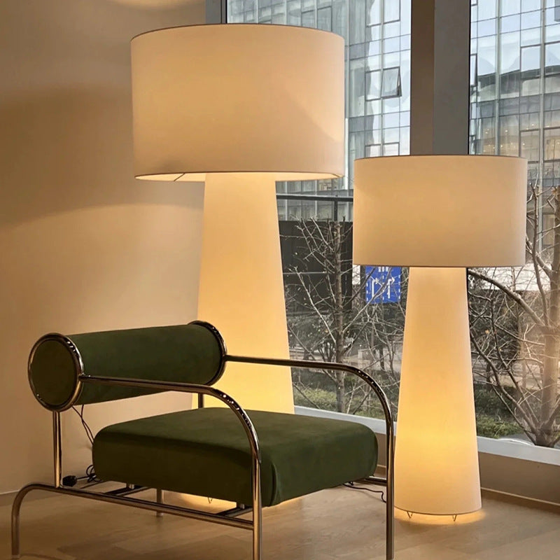 Fabric Floor Lamp - Elegant & Ambient Lighting Solution