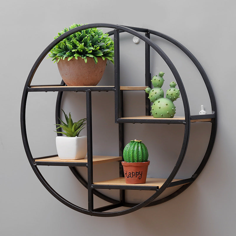  Iron Shelf Storage Rack for Organized Home Storage