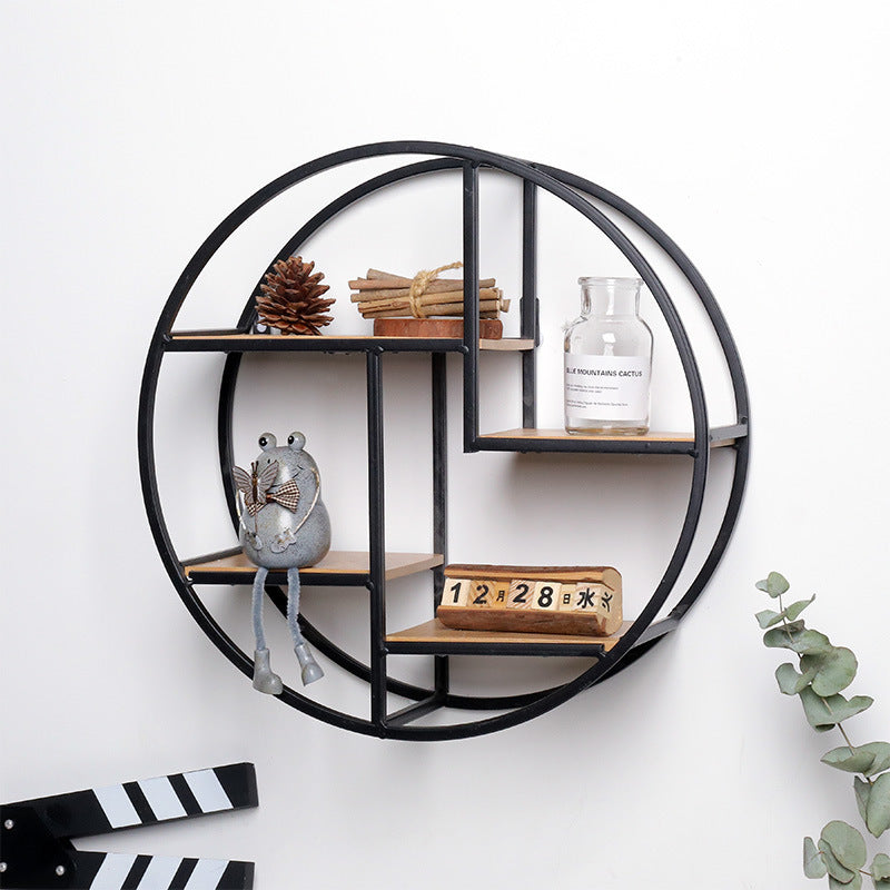  Iron Shelf Storage Rack for Organized Home Storage