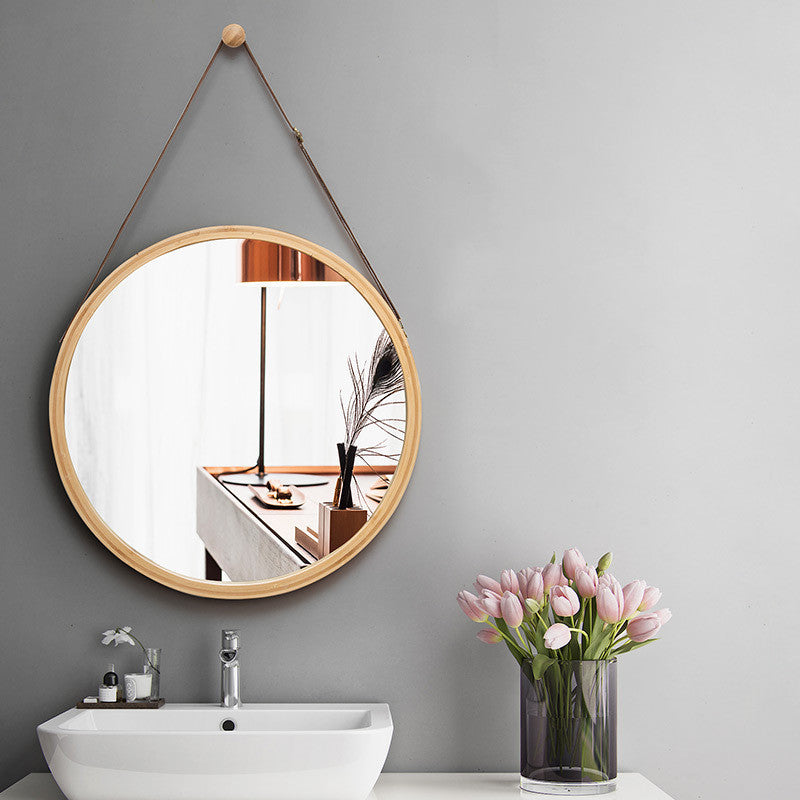 Nanzhu Bathroom Mirror | Elegant Bamboo Frame