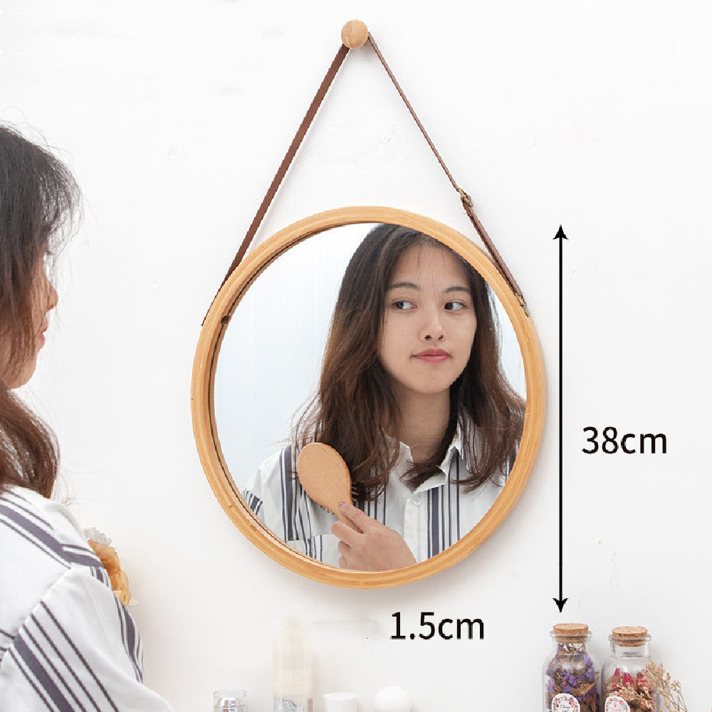 Nanzhu Bathroom Mirror | Elegant Bamboo Frame