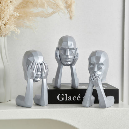 Artistic Portrait Ornaments | Elegant Home Decor Pieces